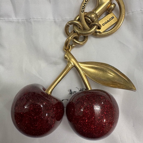 Coach Cherry Bag Charm - Picture 3 of 3